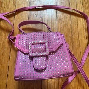 Pink Studded Handbag